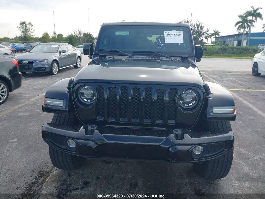 2022 JEEP WRANGLER UNLIMITED SAHARA - 1C4HJXEN5NW138991