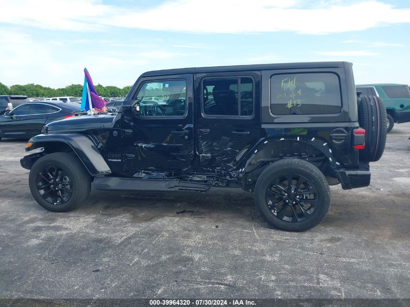2022 JEEP WRANGLER UNLIMITED SAHARA - 1C4HJXEN5NW138991