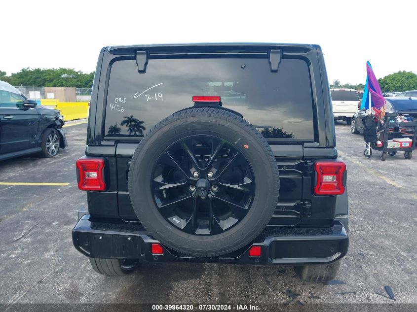 2022 JEEP WRANGLER UNLIMITED SAHARA - 1C4HJXEN5NW138991