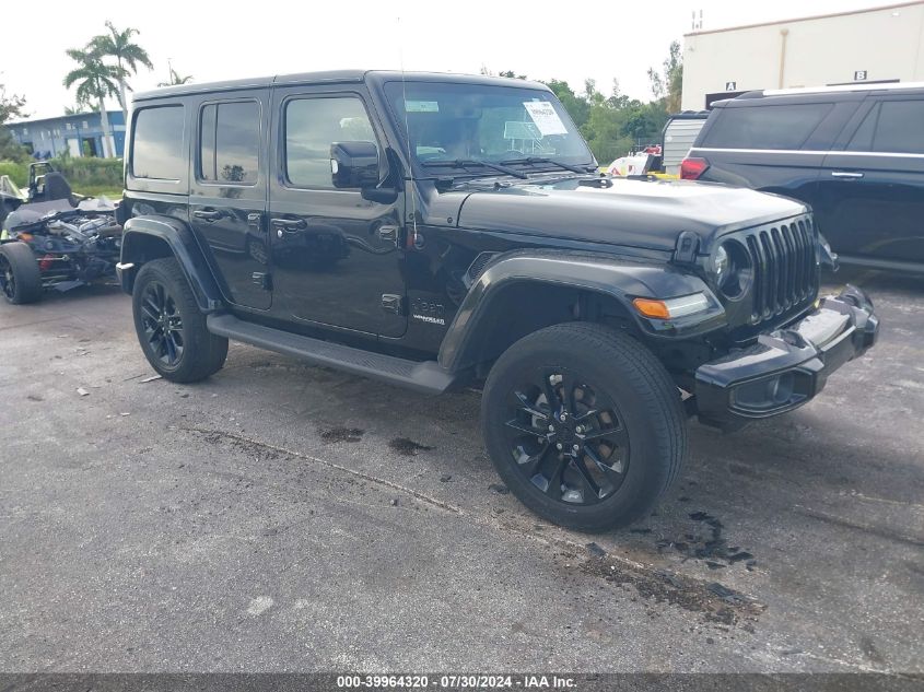 2022 Jeep Wrangler Unlimited Sahara VIN: 1C4HJXEN5NW138991 Lot: 39964320