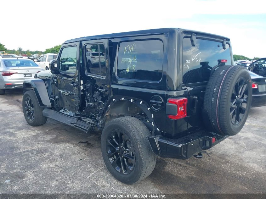 2022 JEEP WRANGLER UNLIMITED SAHARA - 1C4HJXEN5NW138991