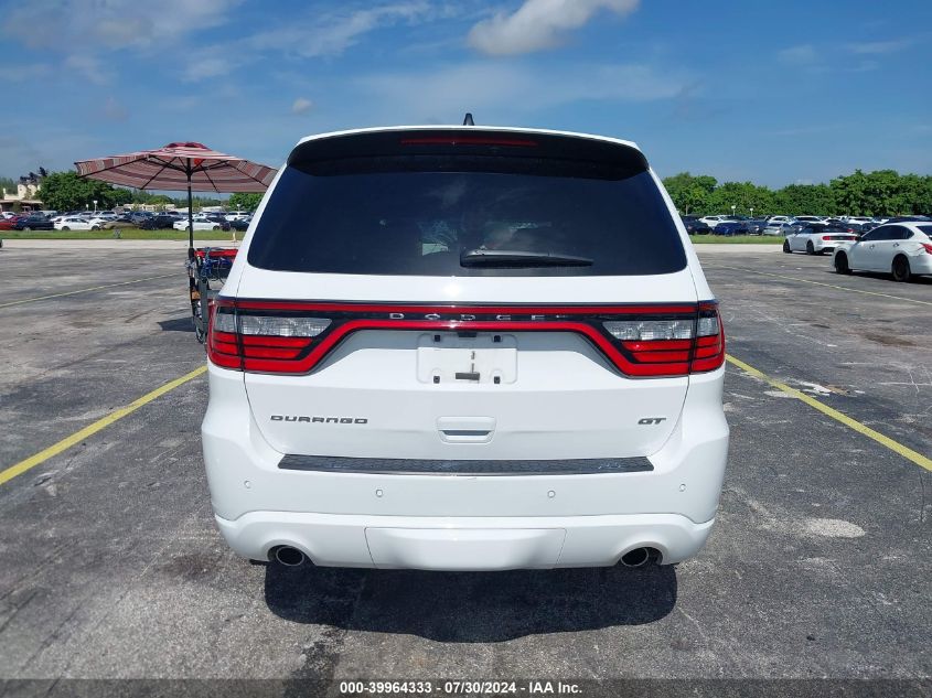 2024 Dodge Durango Gt Plus Rwd VIN: 1C4RDHDGXRC118490 Lot: 39964333