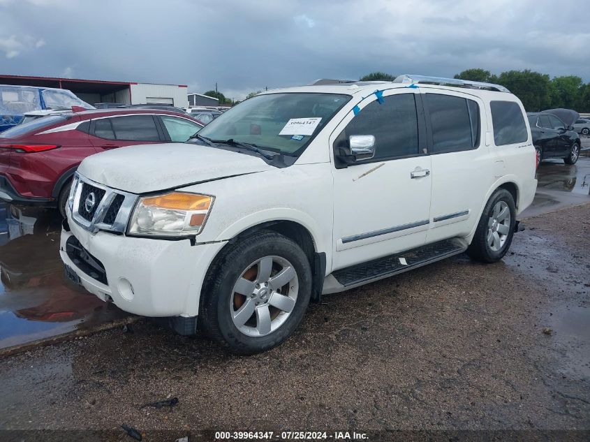 2012 Nissan Armada Sl VIN: 5N1BA0ND1CN603804 Lot: 39964347