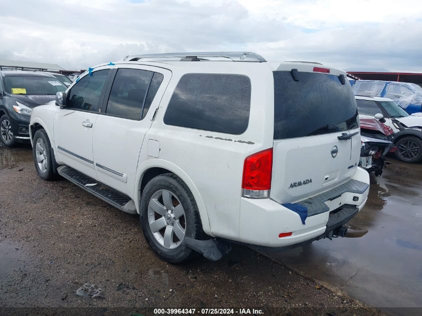 2012 Nissan Armada Sl VIN: 5N1BA0ND1CN603804 Lot: 39964347