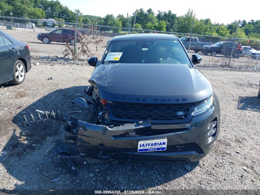 2022 Land Rover Range Rover Evoque R-Dynamic Se VIN: SALZL2FX6NH172047 Lot: 39964355