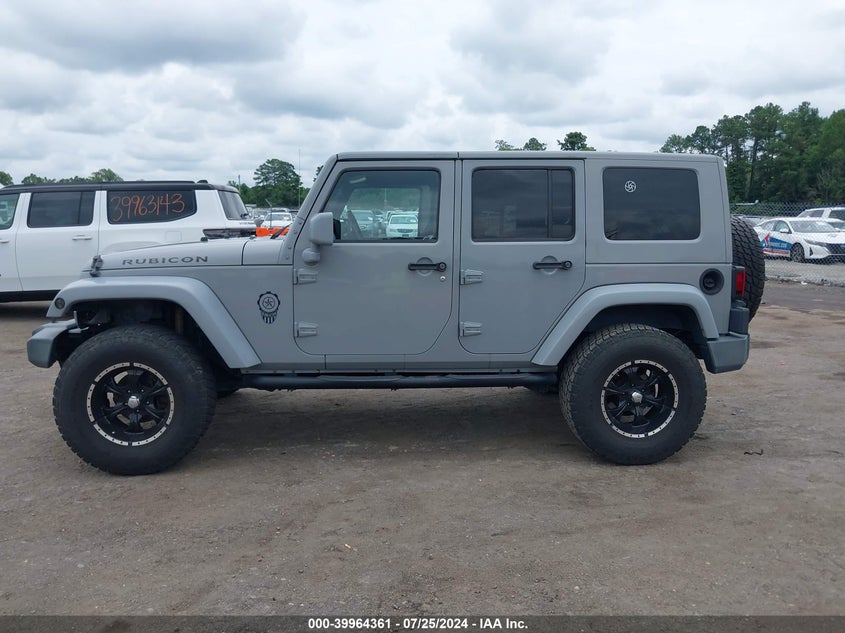 2008 Jeep Wrangler Unlimited Rubicon VIN: 1J8GA691X8L533695 Lot: 39964361