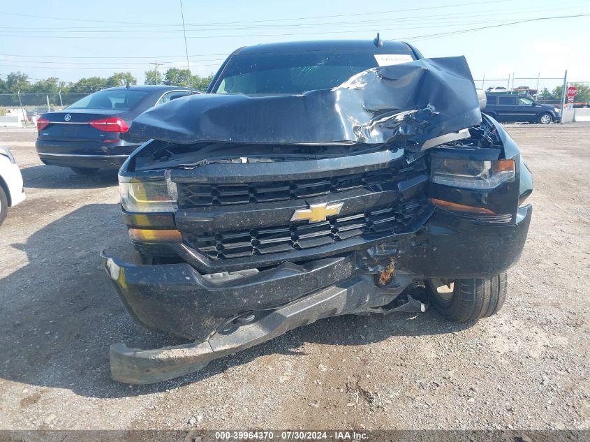 2018 Chevrolet Silverado 1500 Custom VIN: 1GCVKPEC4JZ355326 Lot: 39964370