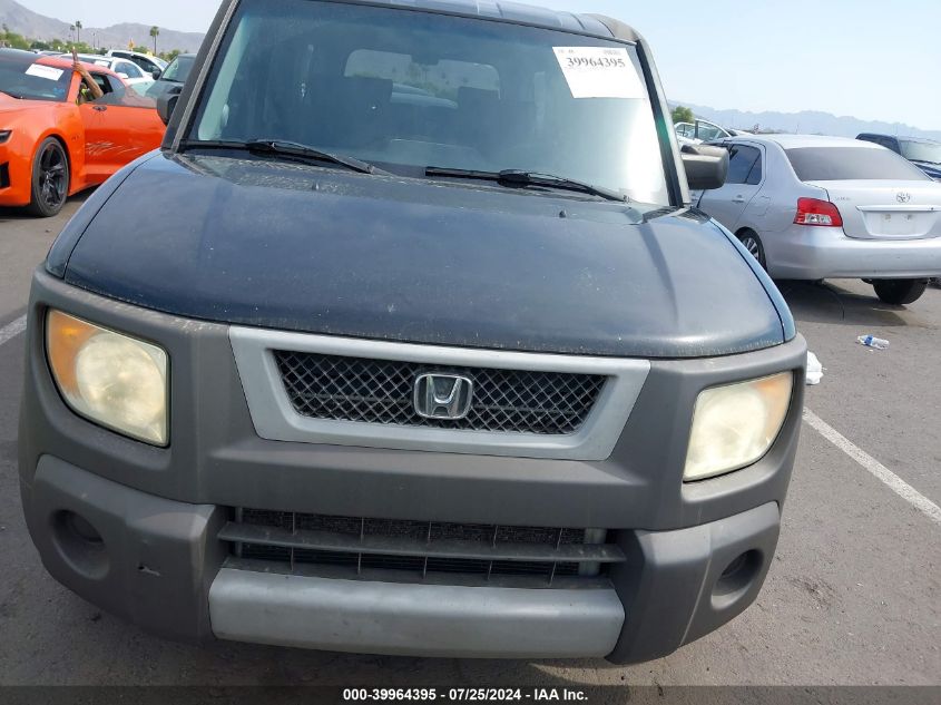 2003 Honda Element Ex VIN: 5J6YH185X3L016575 Lot: 39964395