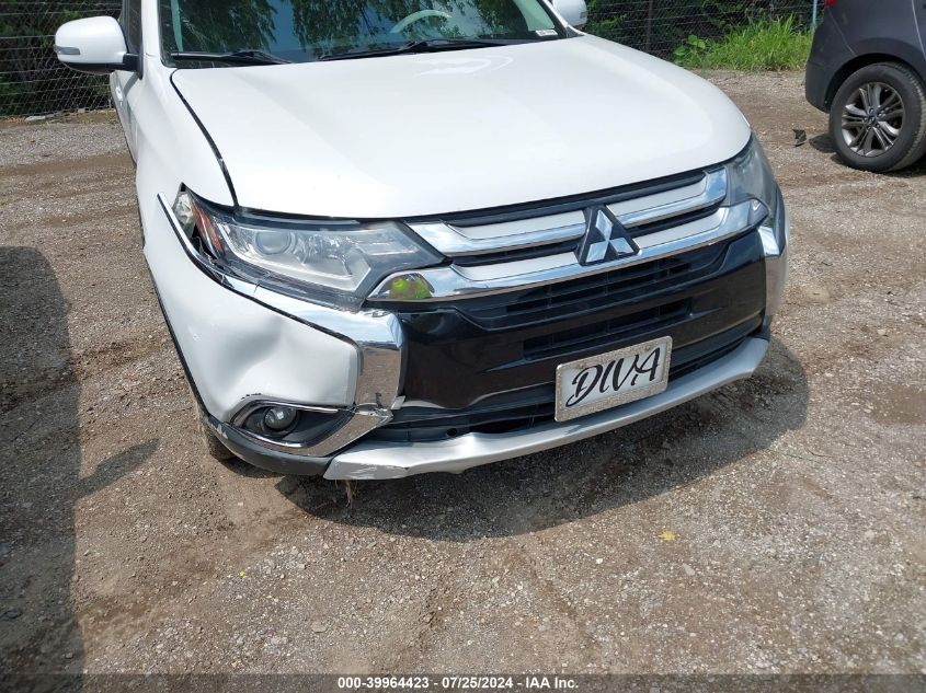 2016 Mitsubishi Outlander Se/Sel VIN: JA4AD3A36GZ016903 Lot: 39964423