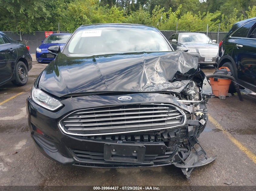 2016 Ford Fusion Se VIN: 3FA6P0H72GR133205 Lot: 39964427