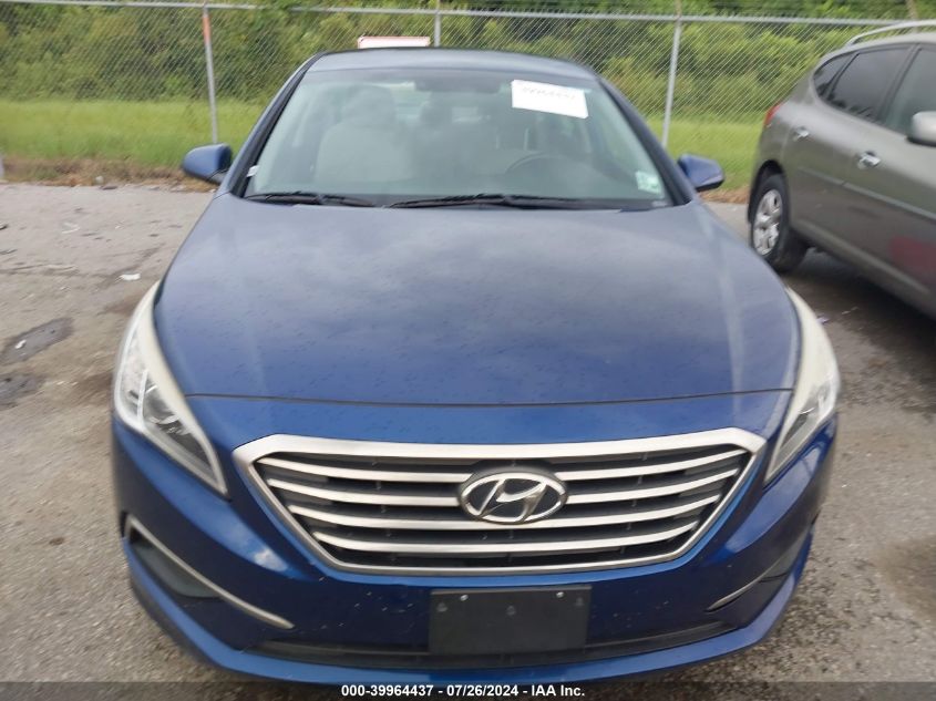 2016 Hyundai Sonata VIN: 5NPE24AF4GH399096 Lot: 39964437