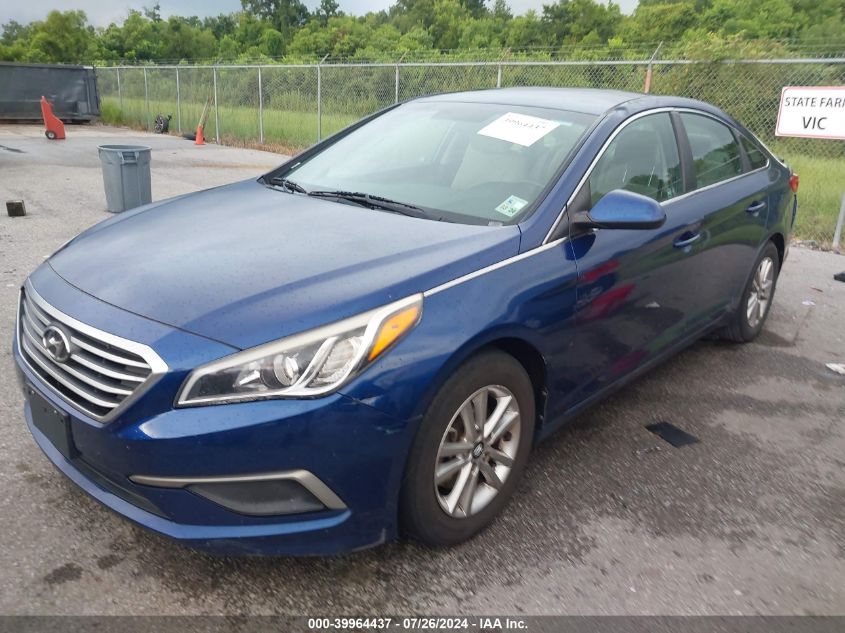 2016 Hyundai Sonata VIN: 5NPE24AF4GH399096 Lot: 39964437