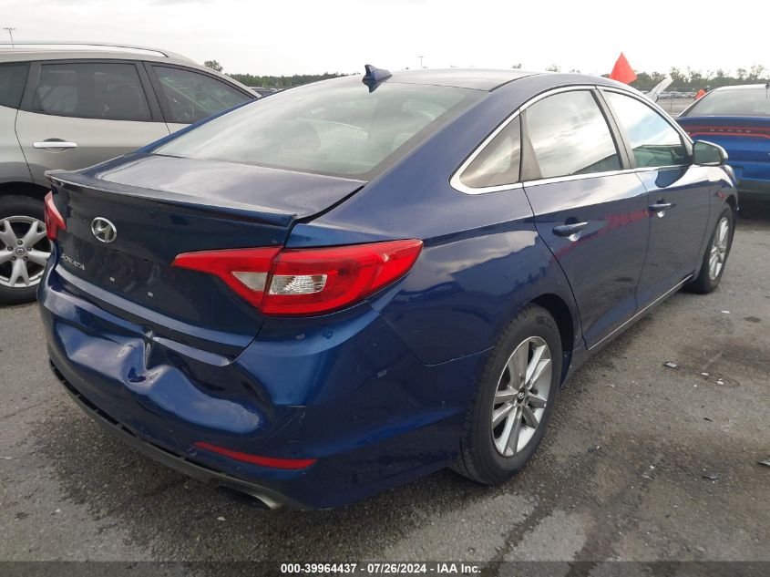 2016 Hyundai Sonata VIN: 5NPE24AF4GH399096 Lot: 39964437