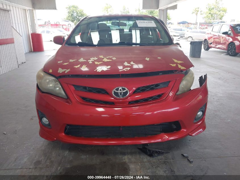 2011 Toyota Corolla S/Le VIN: 2T1BU4EE0BC660279 Lot: 39964448