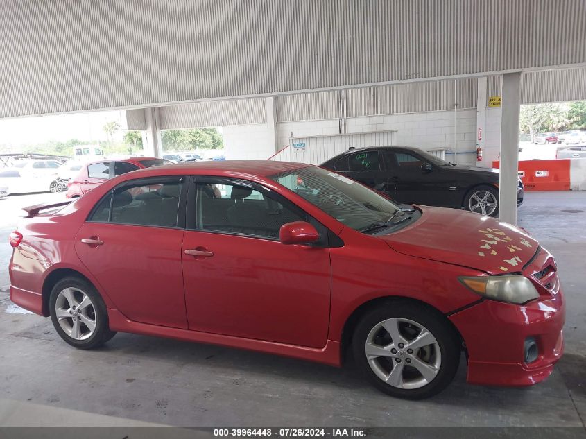 2011 Toyota Corolla S/Le VIN: 2T1BU4EE0BC660279 Lot: 39964448