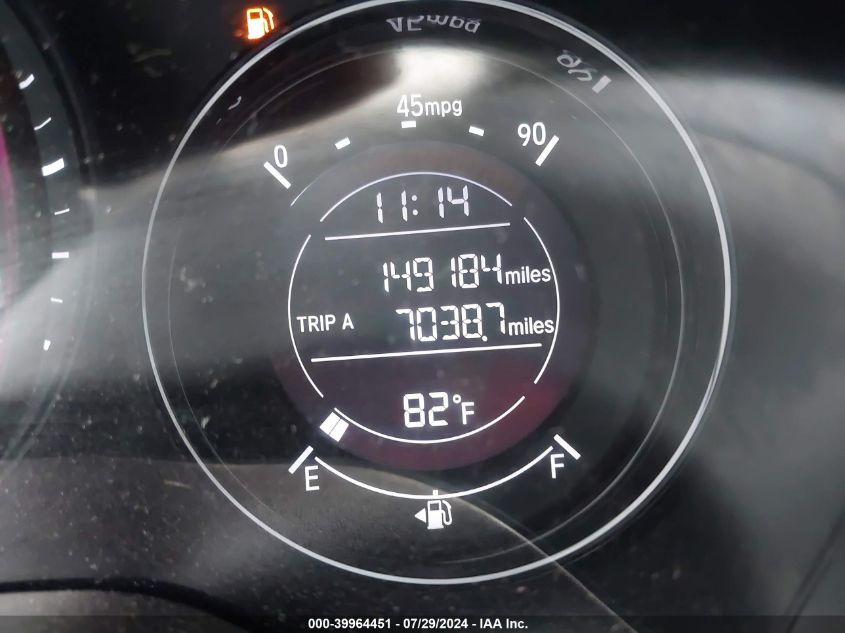 2016 Honda Hr-V Ex VIN: 3CZRU6H50GM719345 Lot: 39964451