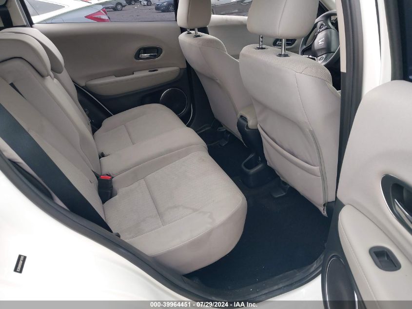 2016 Honda Hr-V Ex VIN: 3CZRU6H50GM719345 Lot: 39964451