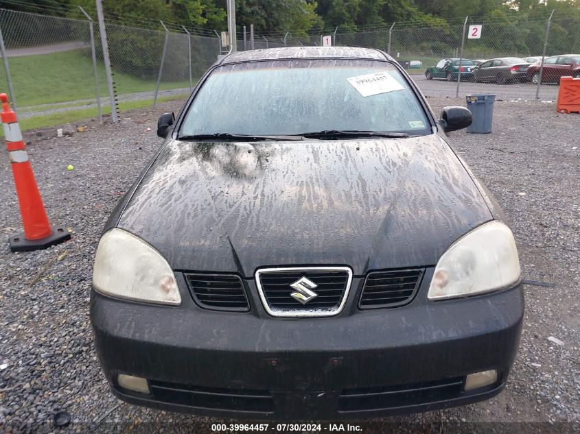 2005 Suzuki Forenza Lx/Ex VIN: KL5JJ56ZX5K210062 Lot: 39964457