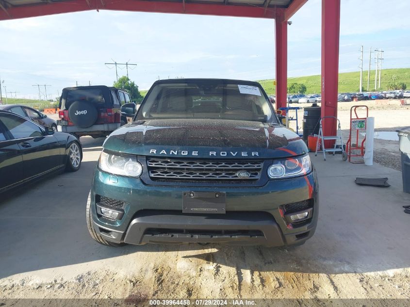 2017 Land Rover Range Rover Sport 3.0L V6 Turbocharged Diesel Se Td6 VIN: SALWG2FK0HA683391 Lot: 39964458