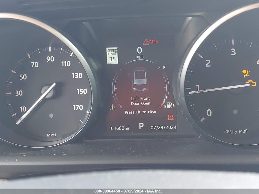 2017 Land Rover Range Rover Sport 3.0L V6 Turbocharged Diesel Se Td6 VIN: SALWG2FK0HA683391 Lot: 39964458