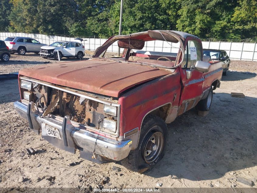 1984 Chevrolet K10 VIN: 1GCEK14H8EF367464 Lot: 39964462