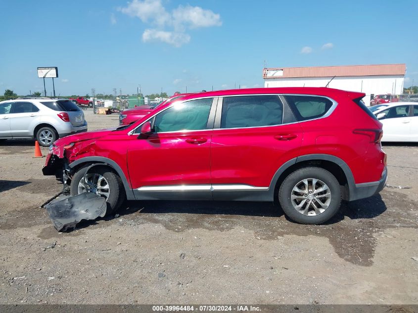 2020 Hyundai Santa Fe Se VIN: 5NMS2CAD4LH219179 Lot: 39964484