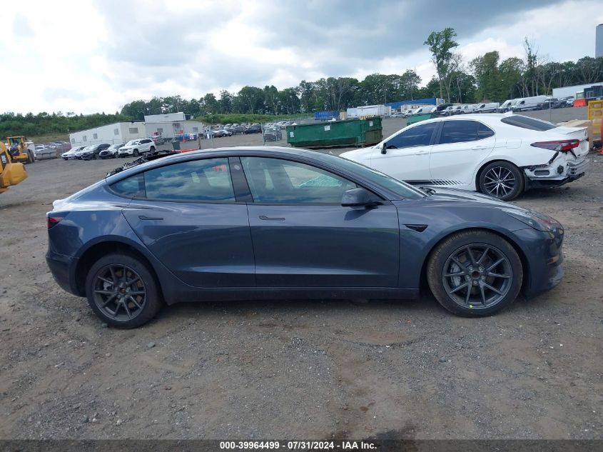 2023 Tesla Model 3 Rear-Wheel Drive VIN: 5YJ3E1EA3PF494324 Lot: 39964499