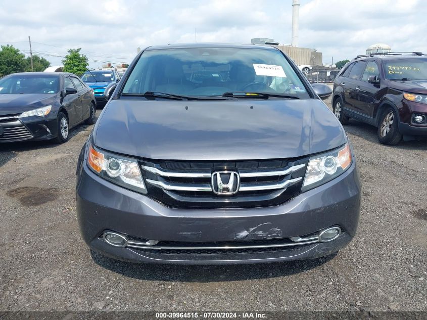 2014 Honda Odyssey Touring/Touring Elite VIN: 5FNRL5H90EB093562 Lot: 39964515