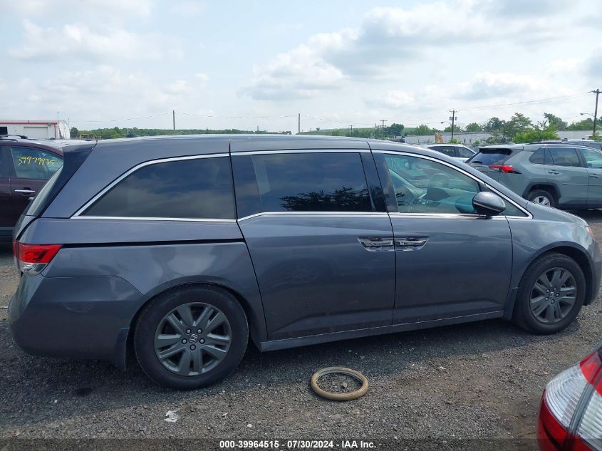 2014 Honda Odyssey Touring/Touring Elite VIN: 5FNRL5H90EB093562 Lot: 39964515