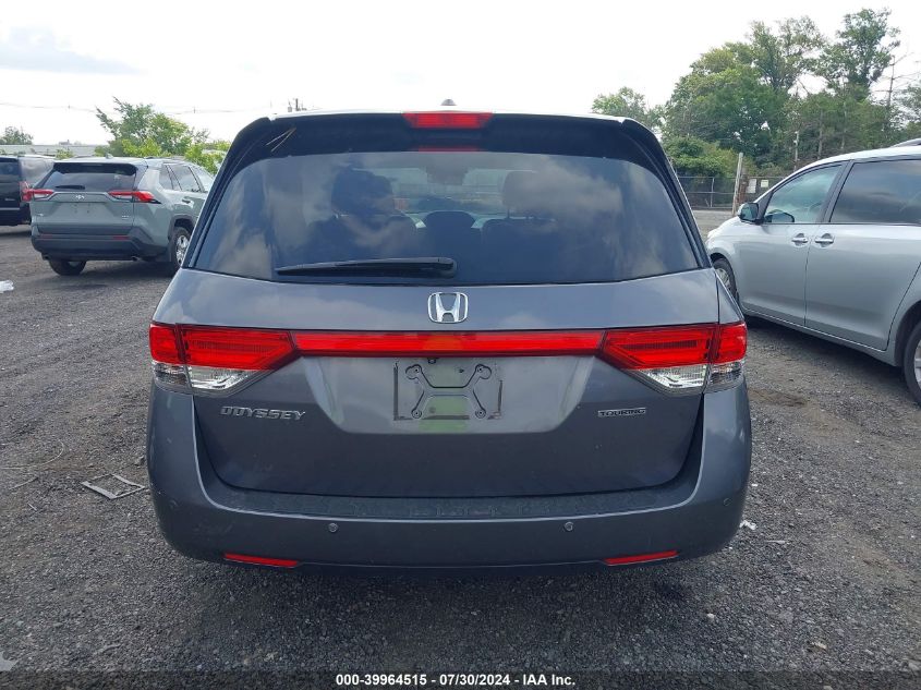 2014 Honda Odyssey Touring/Touring Elite VIN: 5FNRL5H90EB093562 Lot: 39964515