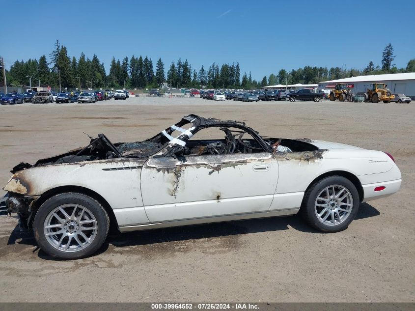 2003 Ford Thunderbird VIN: 1FAHP60A13Y106737 Lot: 39964552