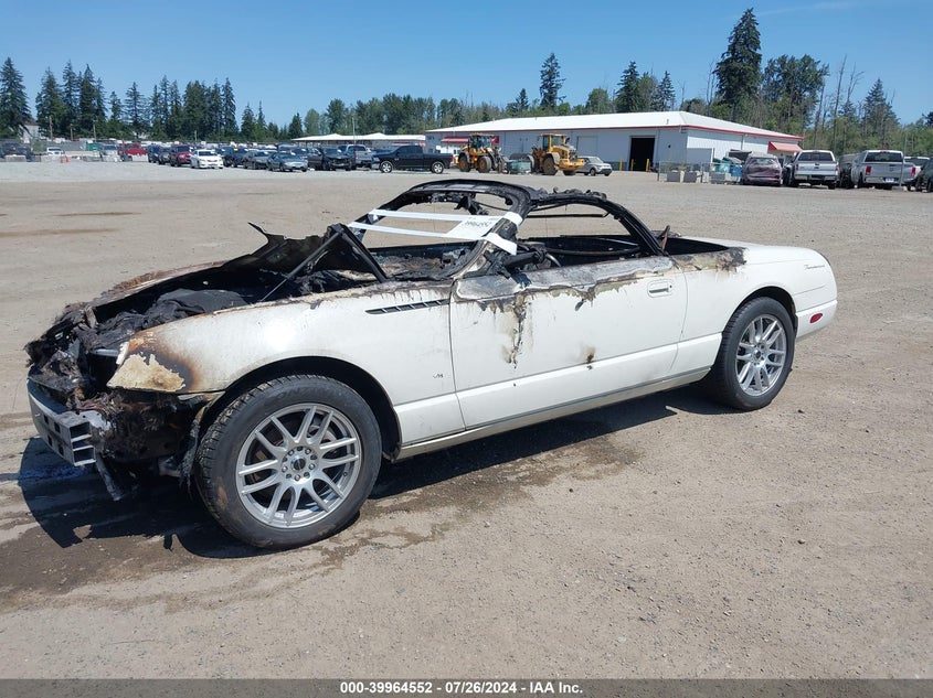 2003 Ford Thunderbird VIN: 1FAHP60A13Y106737 Lot: 39964552