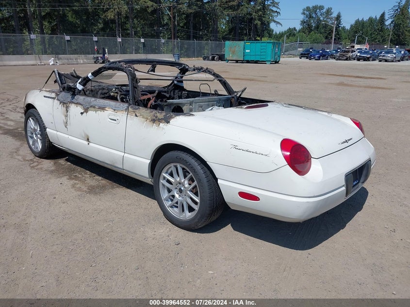 2003 Ford Thunderbird VIN: 1FAHP60A13Y106737 Lot: 39964552