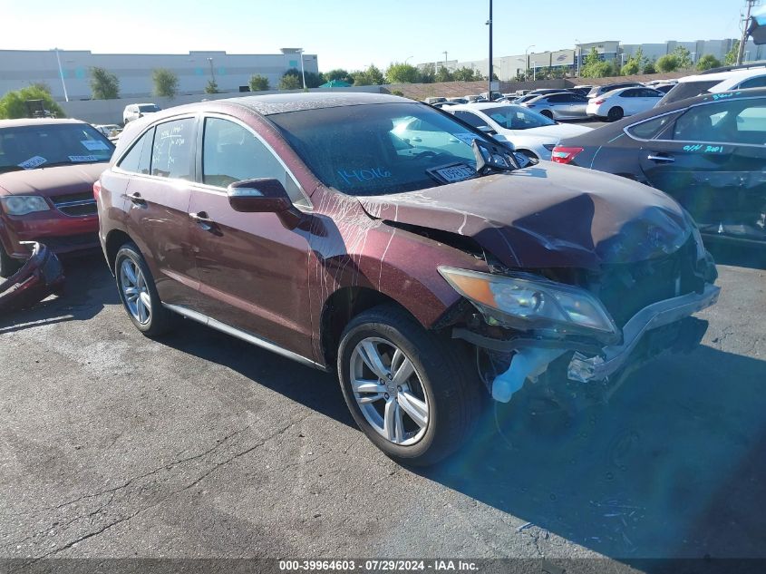 2014 Acura Rdx VIN: 5J8TB3H57EL015031 Lot: 39964603