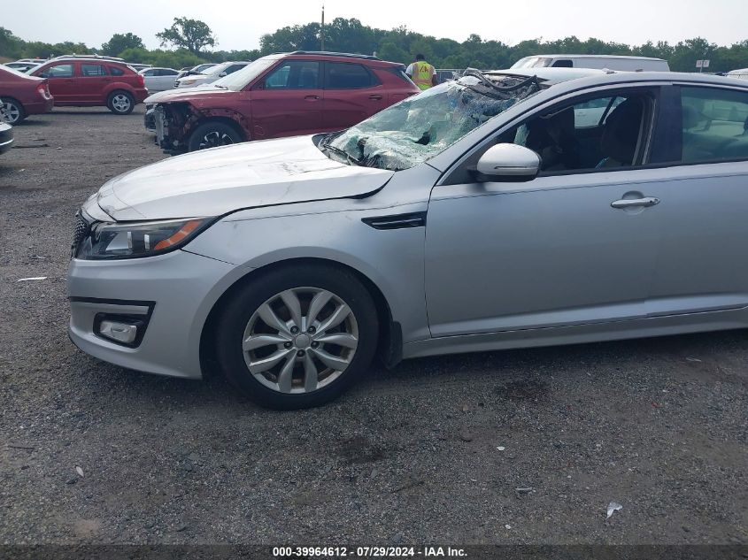 2014 Kia Optima Ex VIN: 5XXGN4A74EG300696 Lot: 39964612