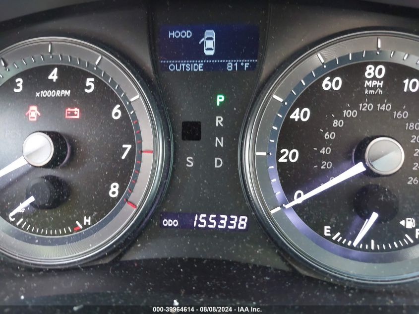 2011 Lexus Es 350 VIN: JTHBK1EG9B2422837 Lot: 39964614