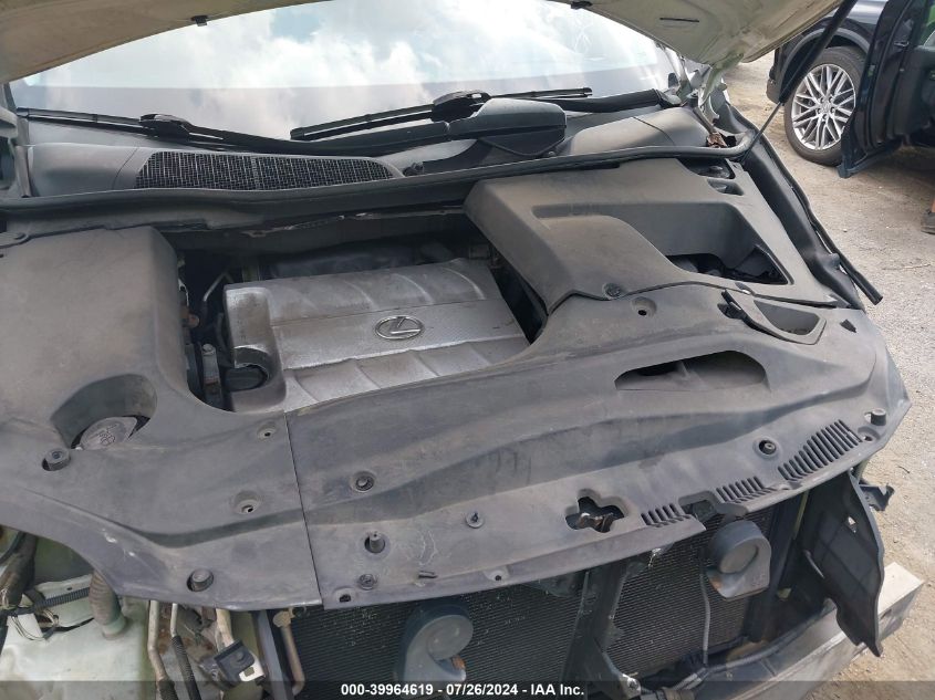 2010 Lexus Rx 350 VIN: 2T2BK1BA1AC079597 Lot: 39964619