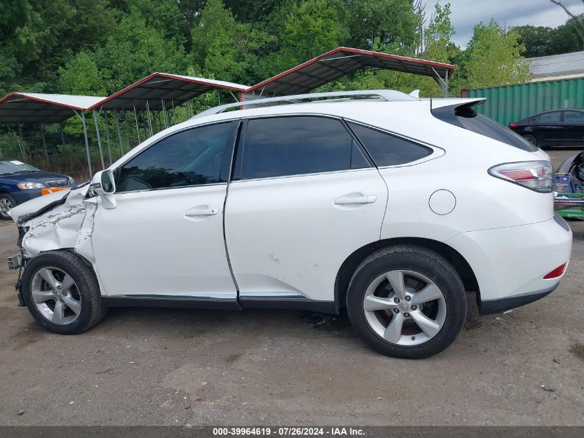 2010 Lexus Rx 350 VIN: 2T2BK1BA1AC079597 Lot: 39964619