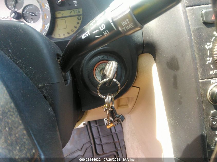 2001 Lexus Is 300 VIN: JTHBD182410009163 Lot: 39964632