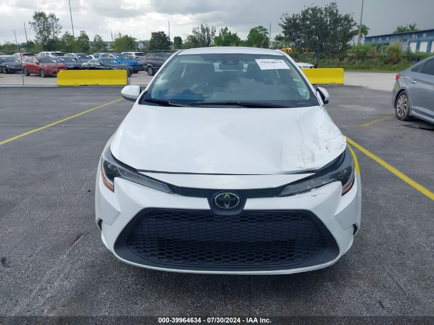 2022 Toyota Corolla Le VIN: 5YFEPMAEXNP358366 Lot: 40658639