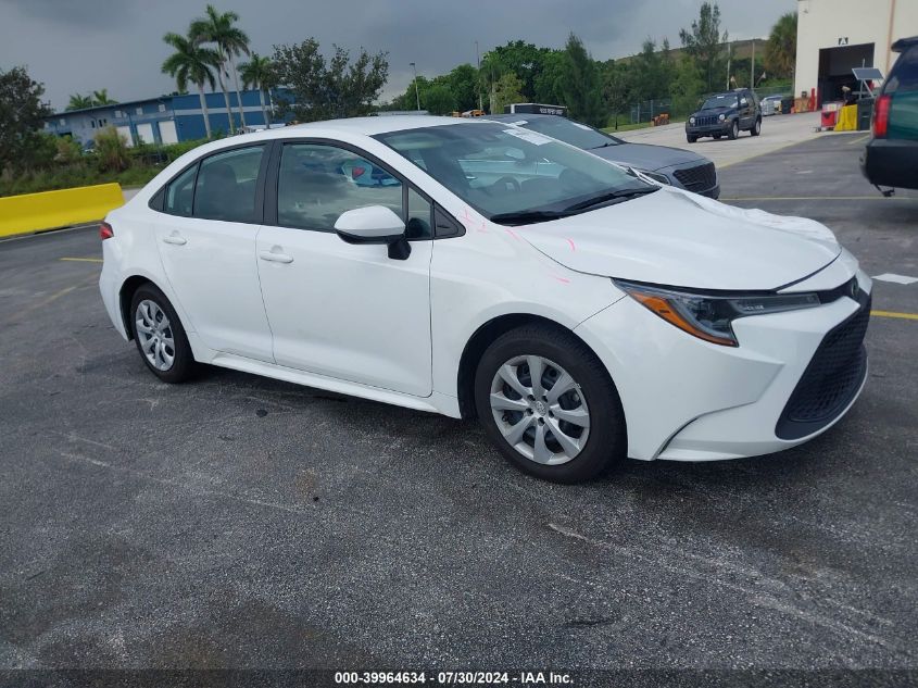 2022 Toyota Corolla Le VIN: 5YFEPMAEXNP358366 Lot: 40658639