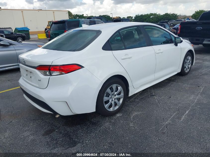 2022 Toyota Corolla Le VIN: 5YFEPMAEXNP358366 Lot: 40658639