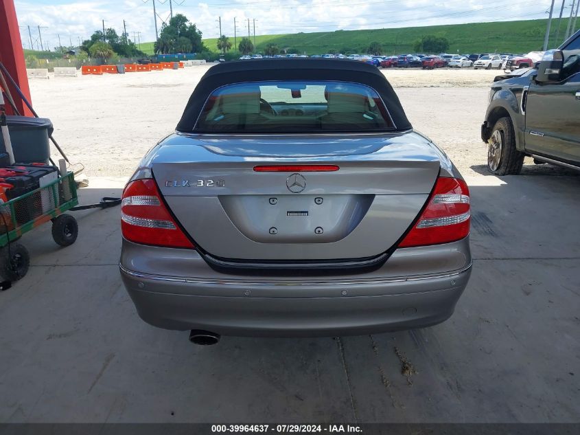 2005 Mercedes-Benz Clk 320 VIN: WDBTK65J85F152039 Lot: 39964637