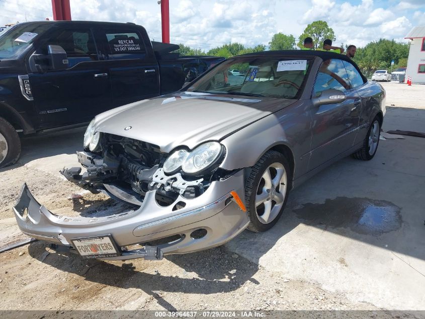 2005 Mercedes-Benz Clk 320 VIN: WDBTK65J85F152039 Lot: 39964637