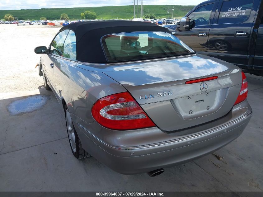 2005 Mercedes-Benz Clk 320 VIN: WDBTK65J85F152039 Lot: 39964637