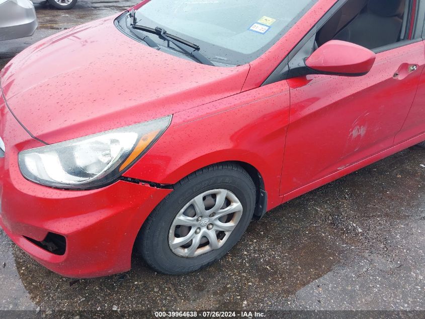 2014 Hyundai Accent Gs VIN: KMHCT5AE7EU165552 Lot: 39964638