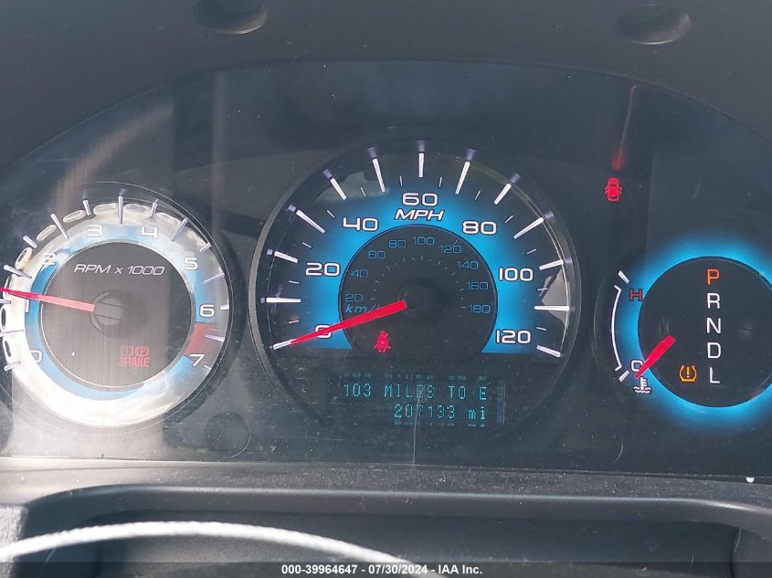 2010 Ford Fusion Sel VIN: 3FAHP0JA2AR350601 Lot: 39964647