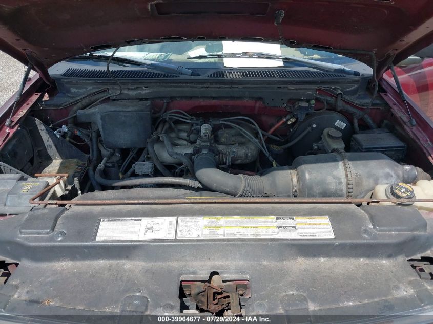 1998 Ford F150 VIN: 1FTZX1725WNB01465 Lot: 39964677