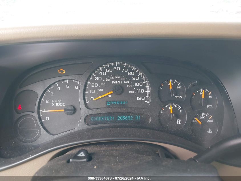 2003 Chevrolet Tahoe Lt VIN: 1GNEC13Z63R255899 Lot: 39964678