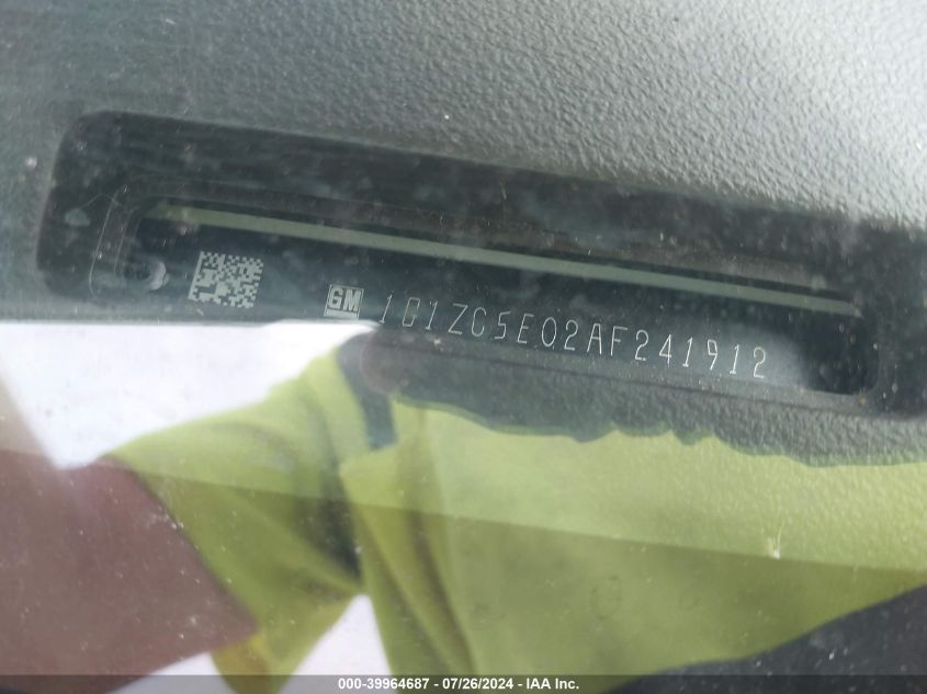 2010 Chevrolet Malibu Lt VIN: 1G1ZC5E02AF241912 Lot: 39964687